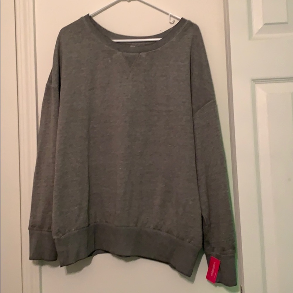 Grey oversized sweater